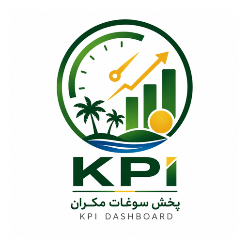 لوگوی سامانه KPI پخش سوغات مکران